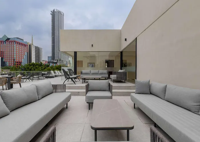 311 Std B Capitalia Design Steps From Juarez And Centro Apartment